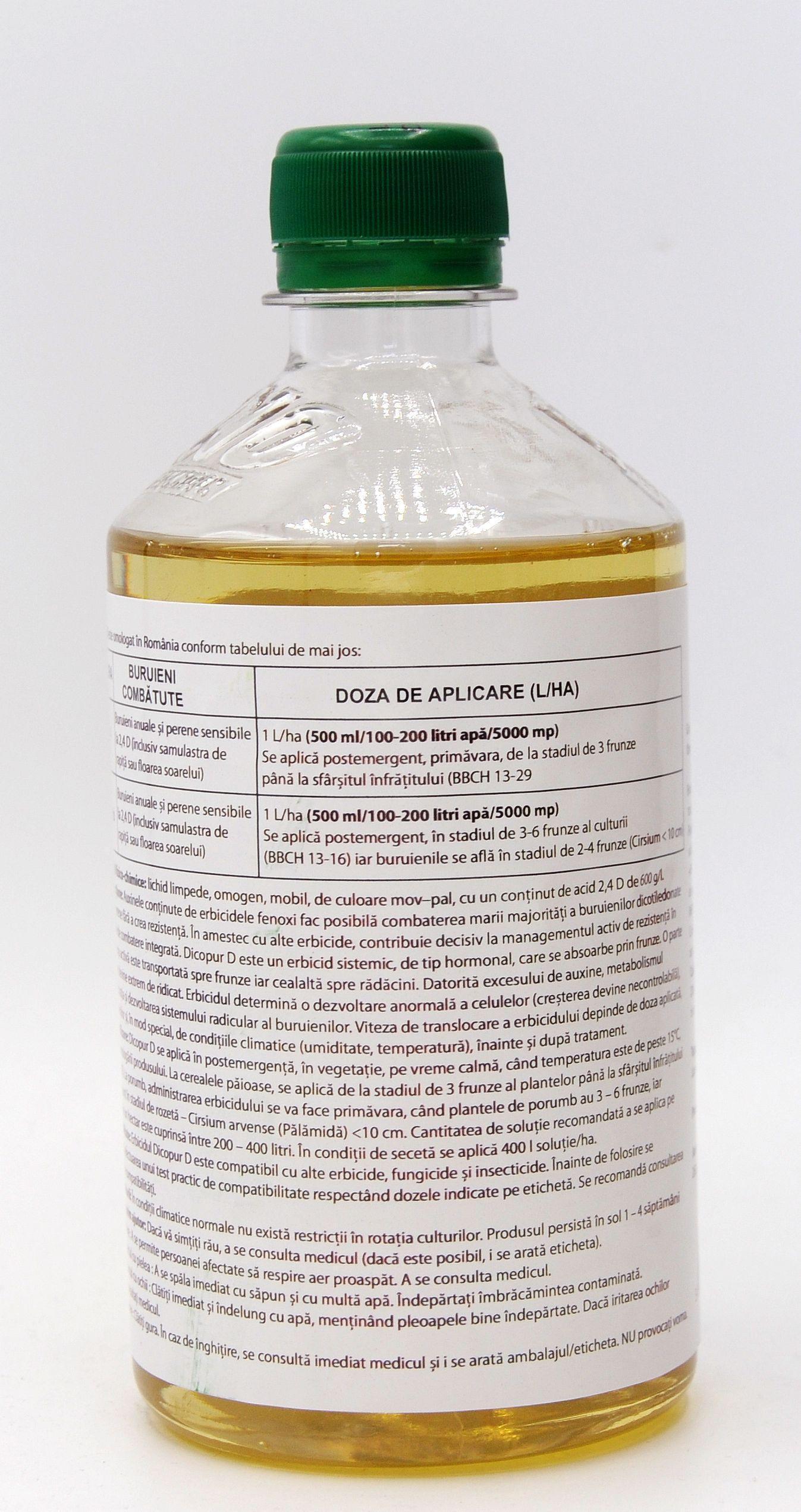 DICOPUR D 500 ml spate